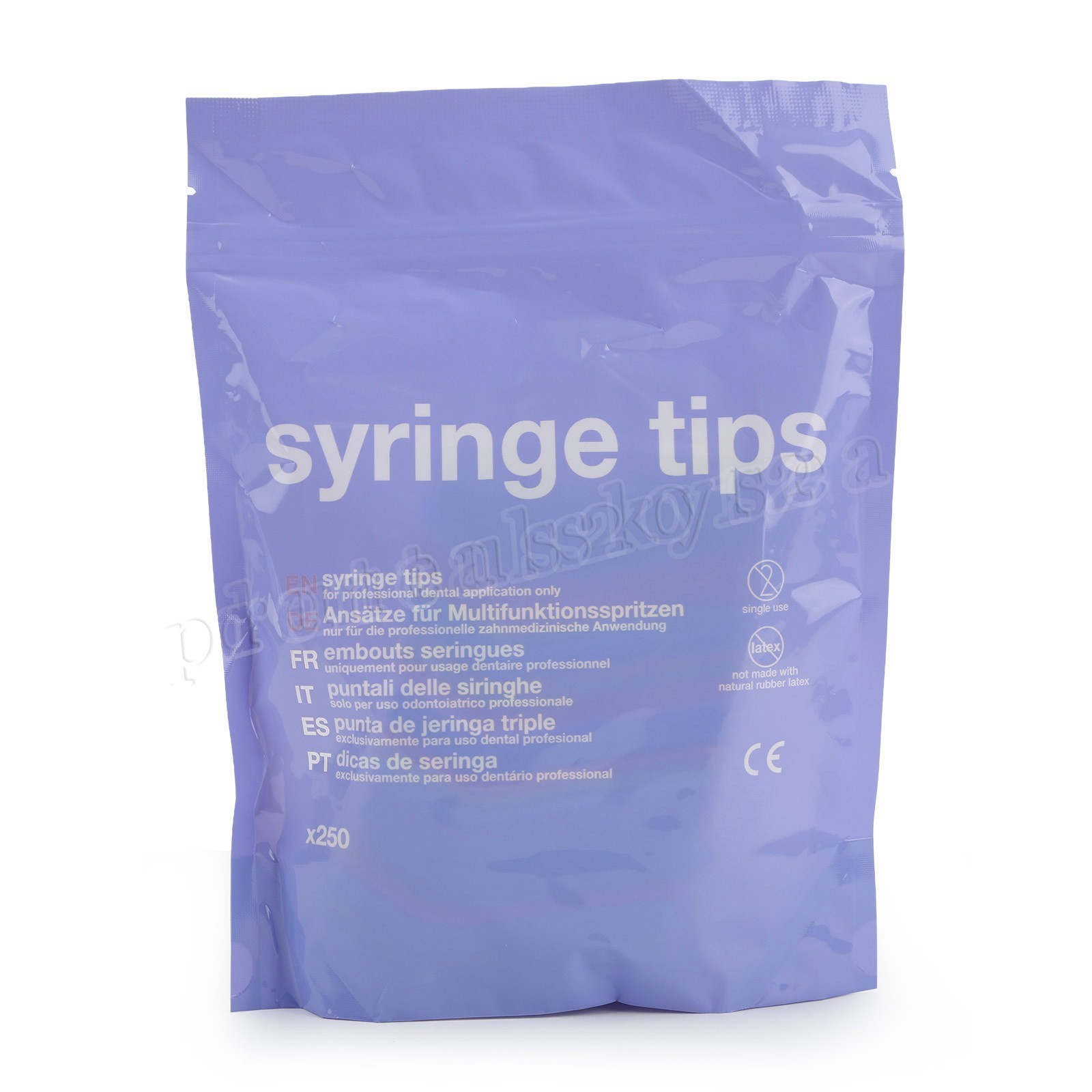 250 pcs Disposable Air Water Syringe Tips with cores High Quality Free Return