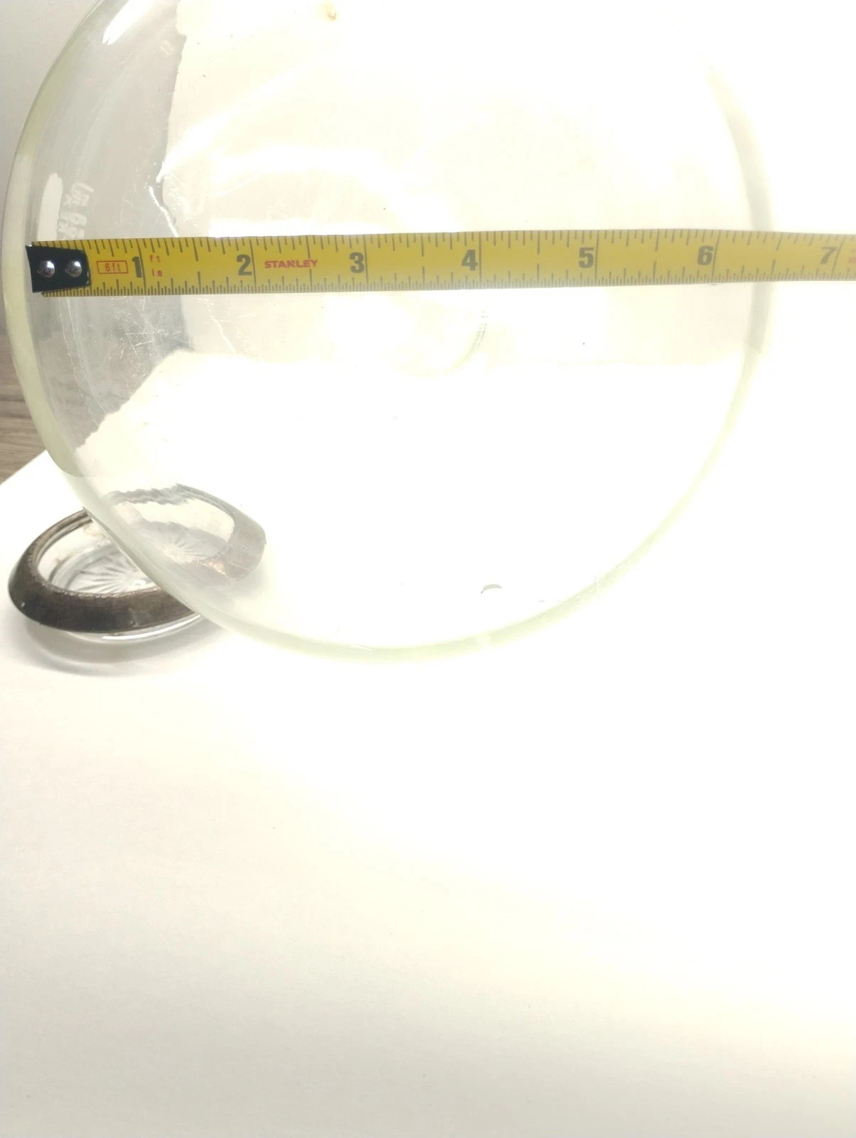 Rare PYREX Glass 6000mL Single Neck Round Bottom Boiling Flask
