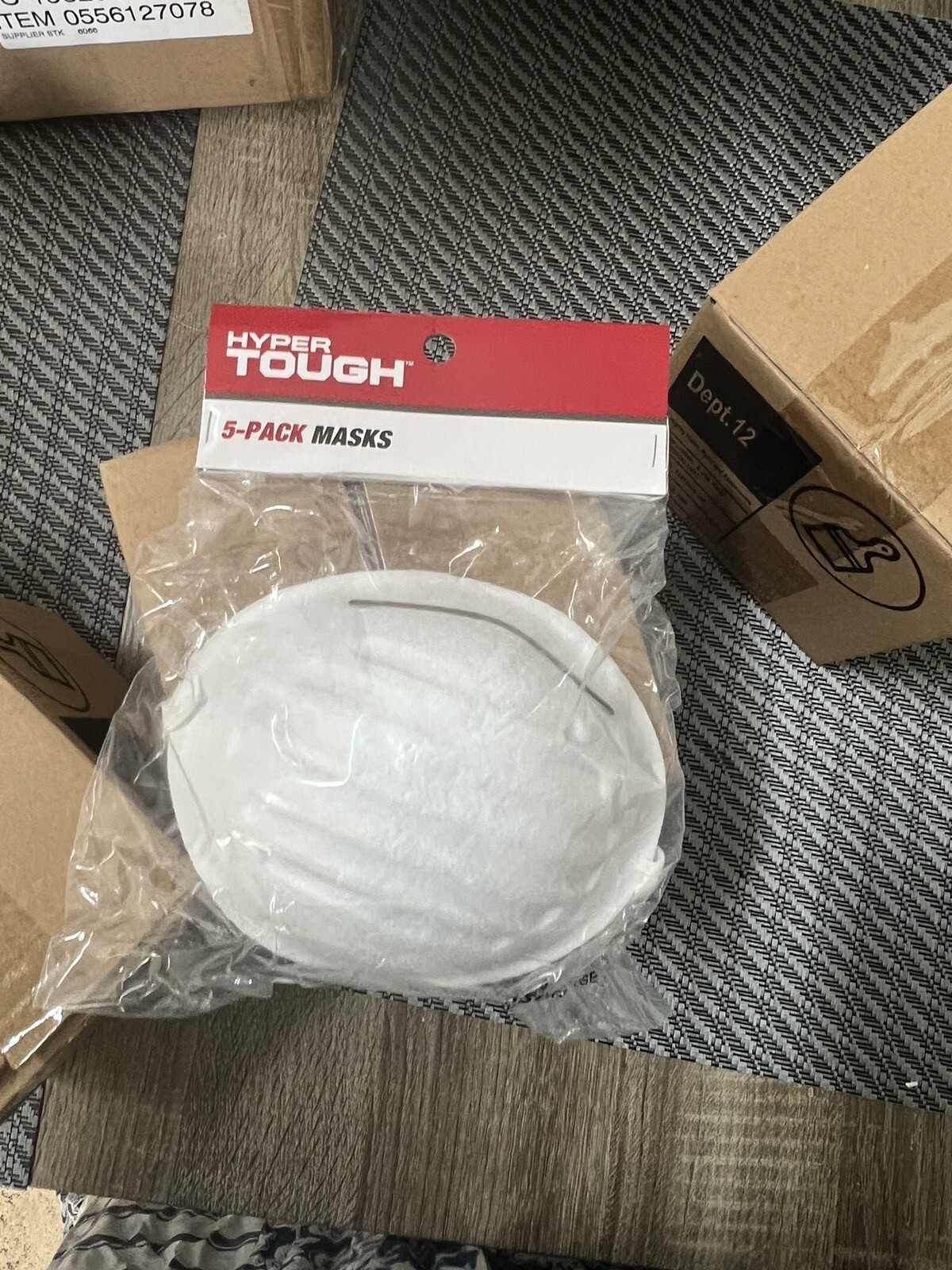 HYPER Tough Protective Masks – 5 Pack 120 Pcs In The Box. 120pcs