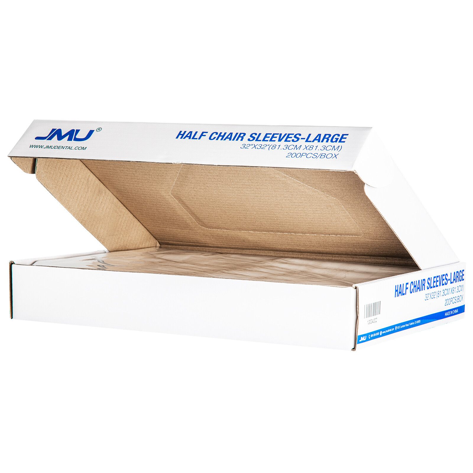 3Box Dental Half Chair Cover Sleeve 32″x32″ Disposable Chair Protector