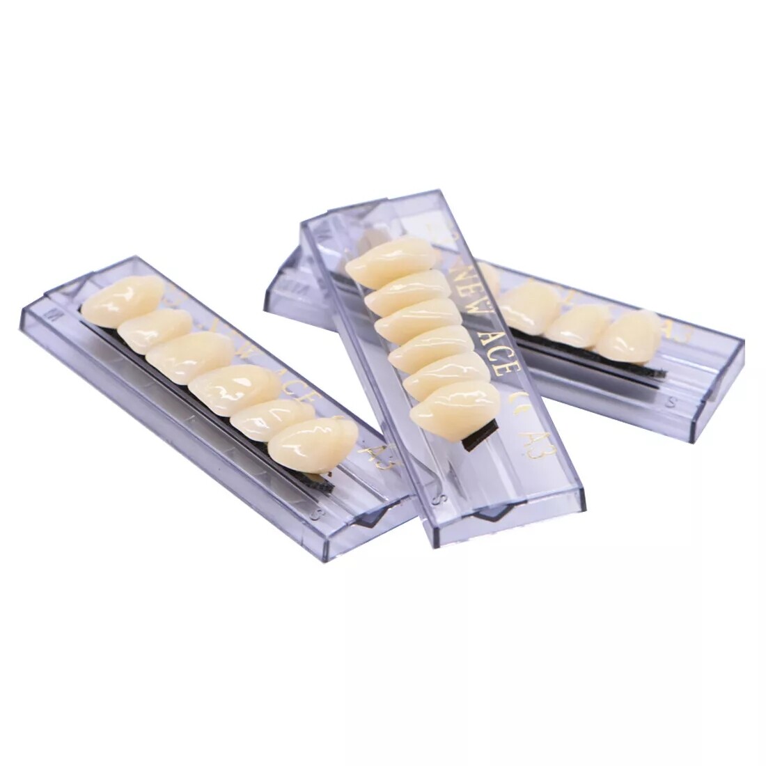 168PCS Acrylic Resin A1/A2/A3 Dental Denture Teeth Upper Lower Shade 22/23/24#