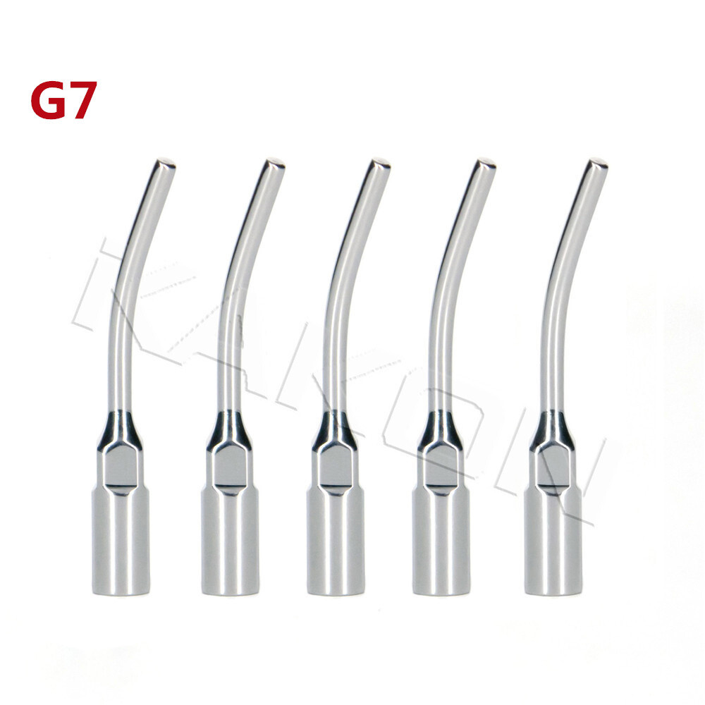 5Pcs/pack Dental WOODPECKER/EMS Ultrasonic Scaler Scaling Perio Endodontics Tips