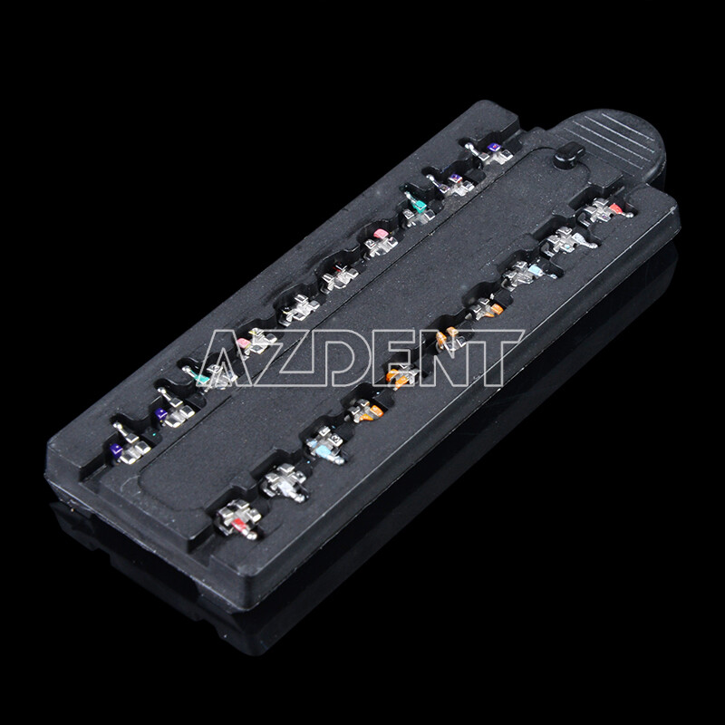 Dental Orthodontic Monoblock MIM Brackets Braces Mini Roth/ MBT 018/ 022 Hook345