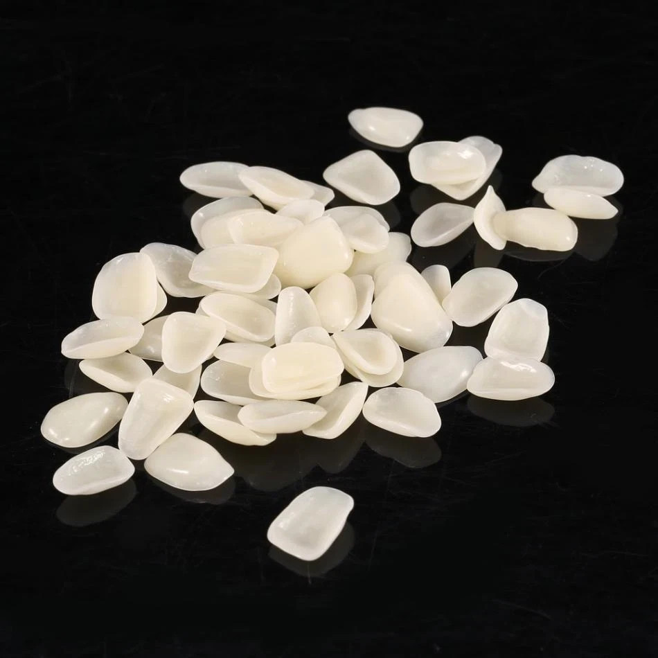 50Pcs/Pack Dental Anterior Molar Veneers Patch Porcelain Film Temporary Crown