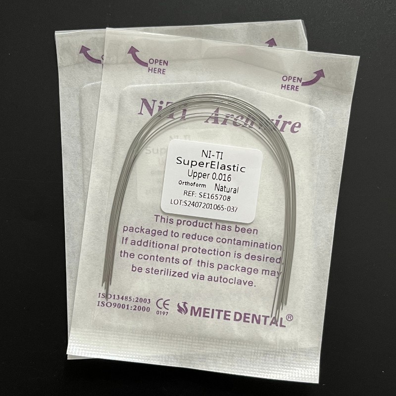 200 Packs Arcos de Dental Ortodoncia Redondos Niti Arco de Alambre Su Arch Wire