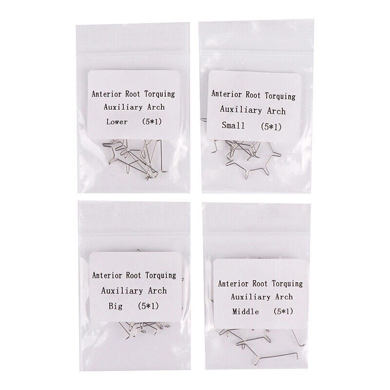 5 Pcs/Pack Dental Orthodontic Anterior Spring Root Torquing Auxiliary Arch Wire