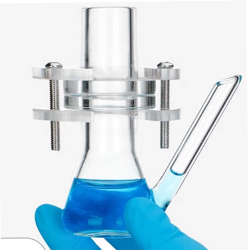 High Transparency Borosilicate Glass Transdermal Diffusion Cell 9–25mm Lab