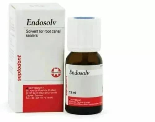 Endosolv Root Canal Filling Remover Desobturation 13ml by Septodont (Fast Ship)