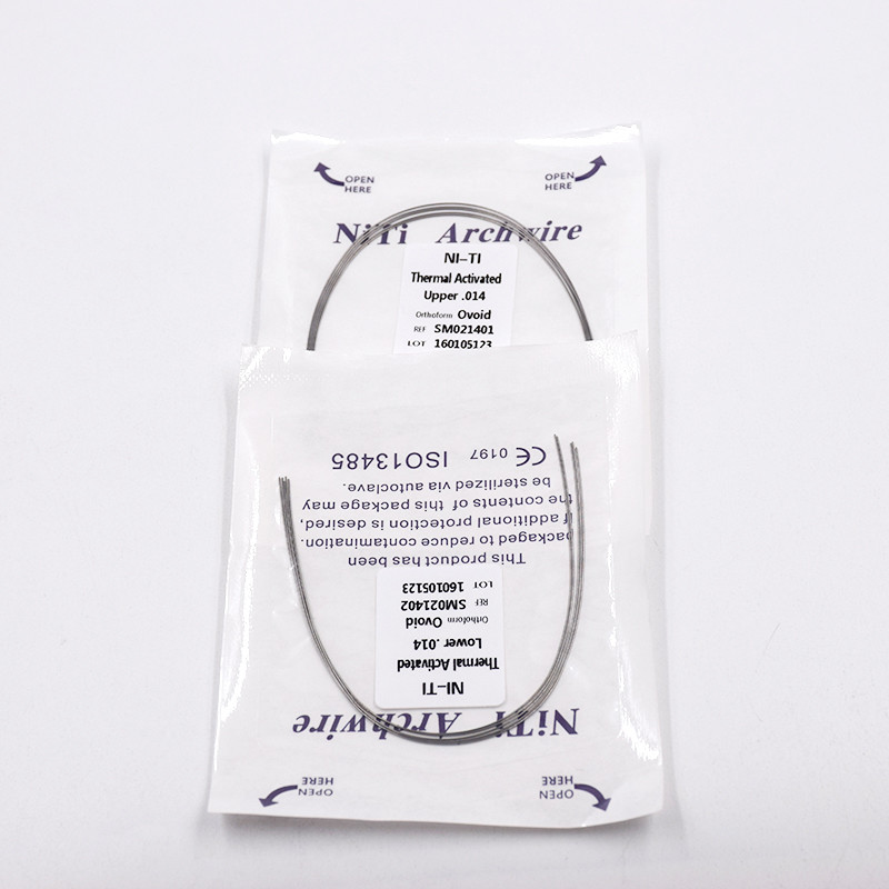 Dental Orthodontic Round Arch Wire Upper/Lower Niti Thermal Activated All Size
