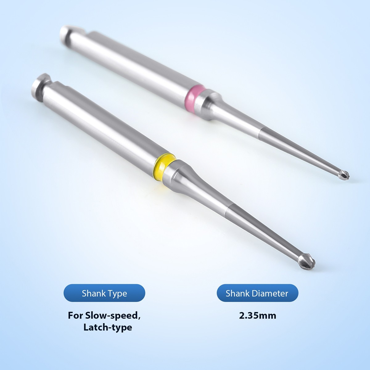 Dental Endo Burs Tungsten Carbide Long Neck Microscope for Low Speed Handpiece