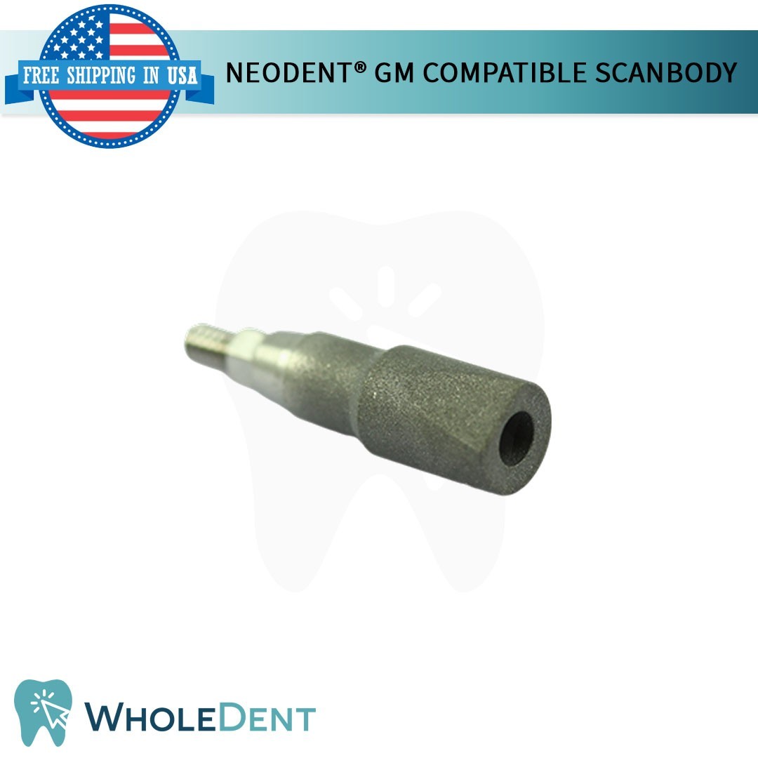 Dental Titanium Scan Body Neodent® GM Compatible CAD CAM