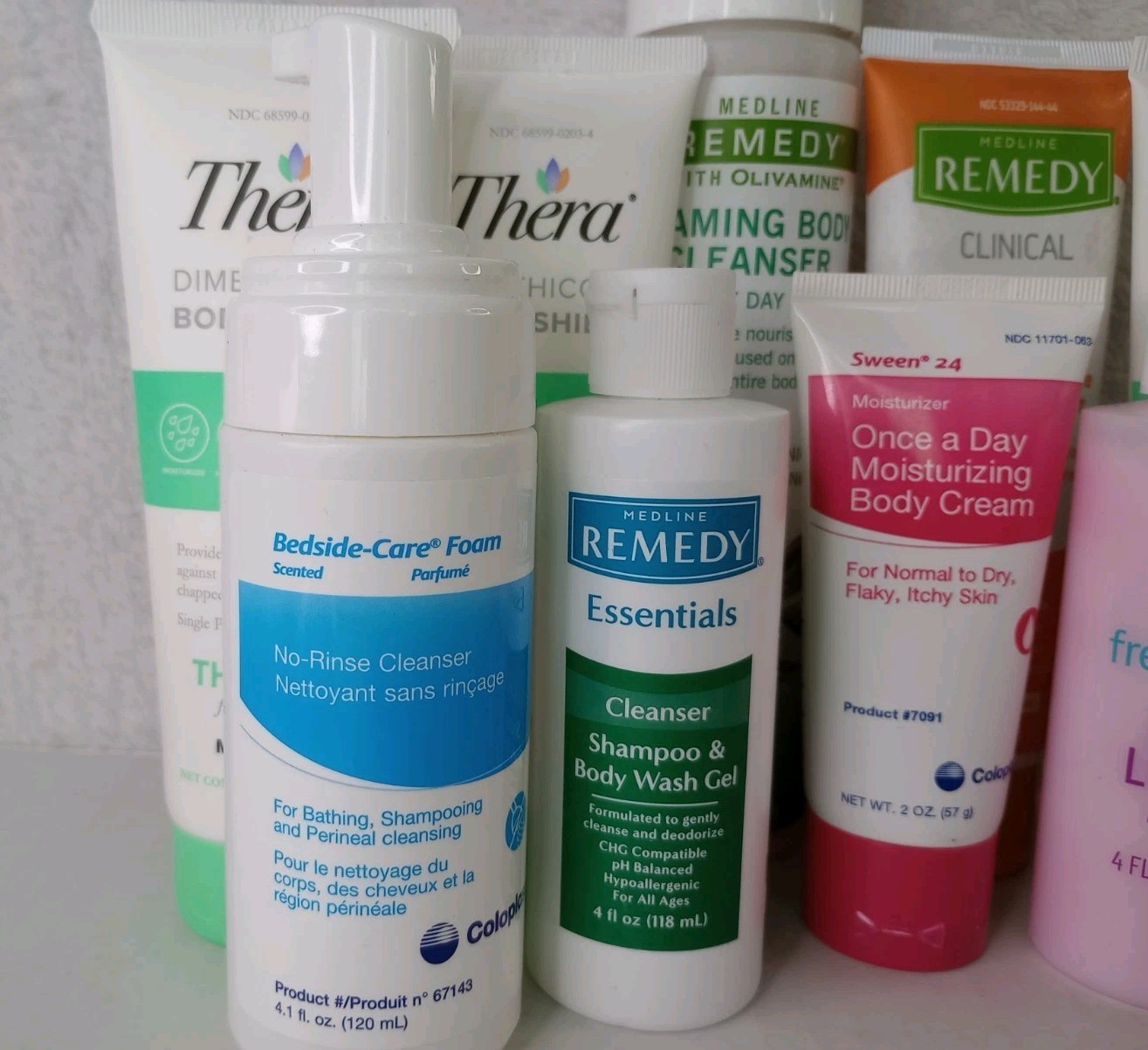 Medline Remedy, Coloplast, Mckesson Thera Body Shield, READ DESCRIPTION