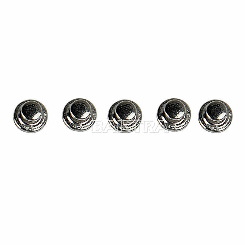 AZDENT Dental Ortho Lingual Buttons Stainless Steel For Bondable Round Base
