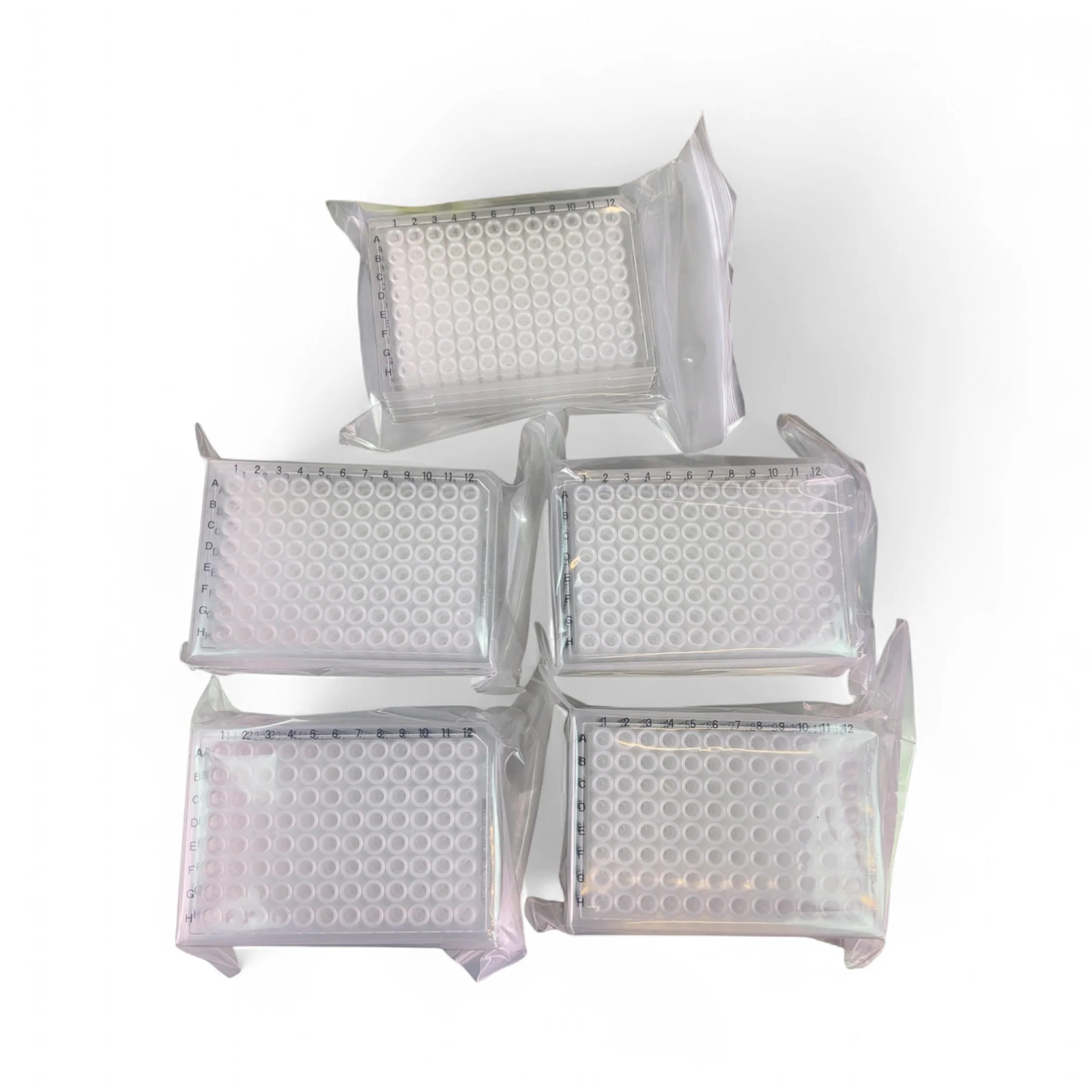 BIO-RAD Hard-Shell High Profile 96-Well Semi-Skirted PCR Plates HS99601 Hard-…