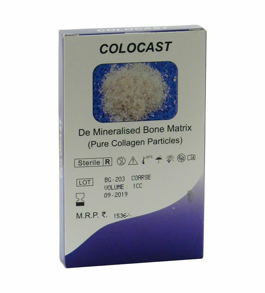 10 Pack Cologenesis Colocast De Miner alized Graft 1CC, Pure Colla gen Particles