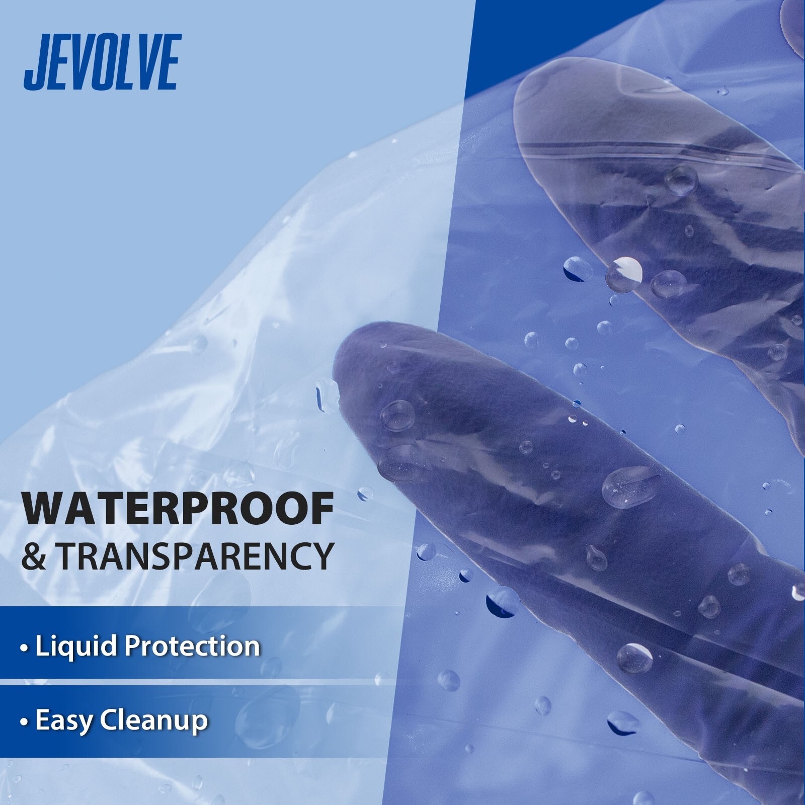 Disposable Dental Tray Sleeves Premium, Leak-Proof Protective Covers by JEVOLVE