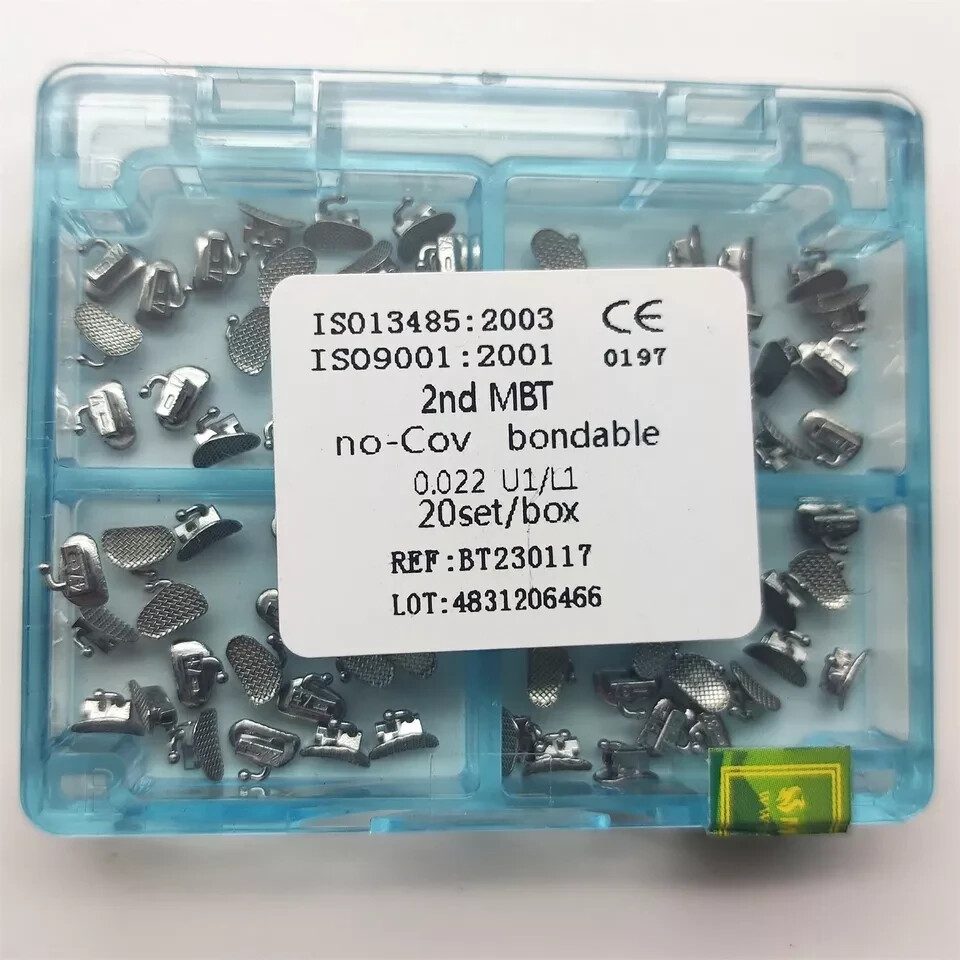 Dental Orthodontic Buccal Tubes 1st 2nd Molar Tube Roth MBT 022 Bondable