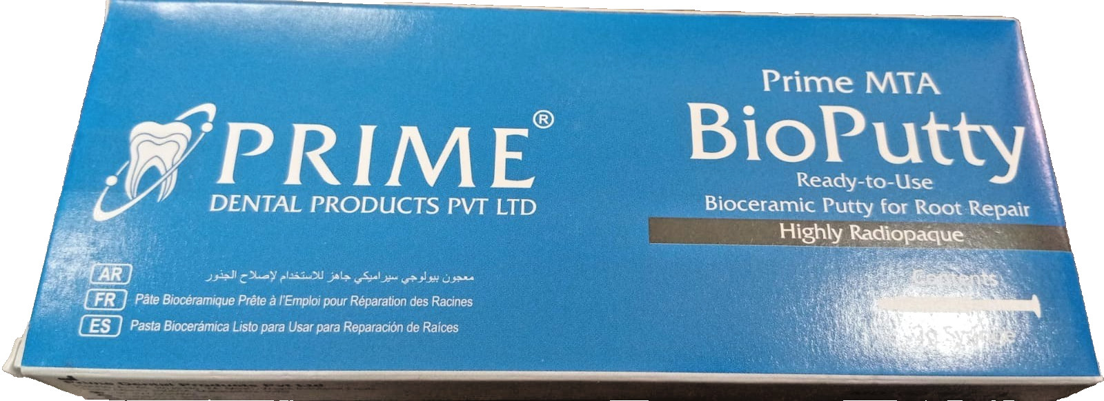 PRIME MTA Bioceramic Dental RCT Sealer 3gm Syringe with 15 Tips FRESH STOCK 2028
