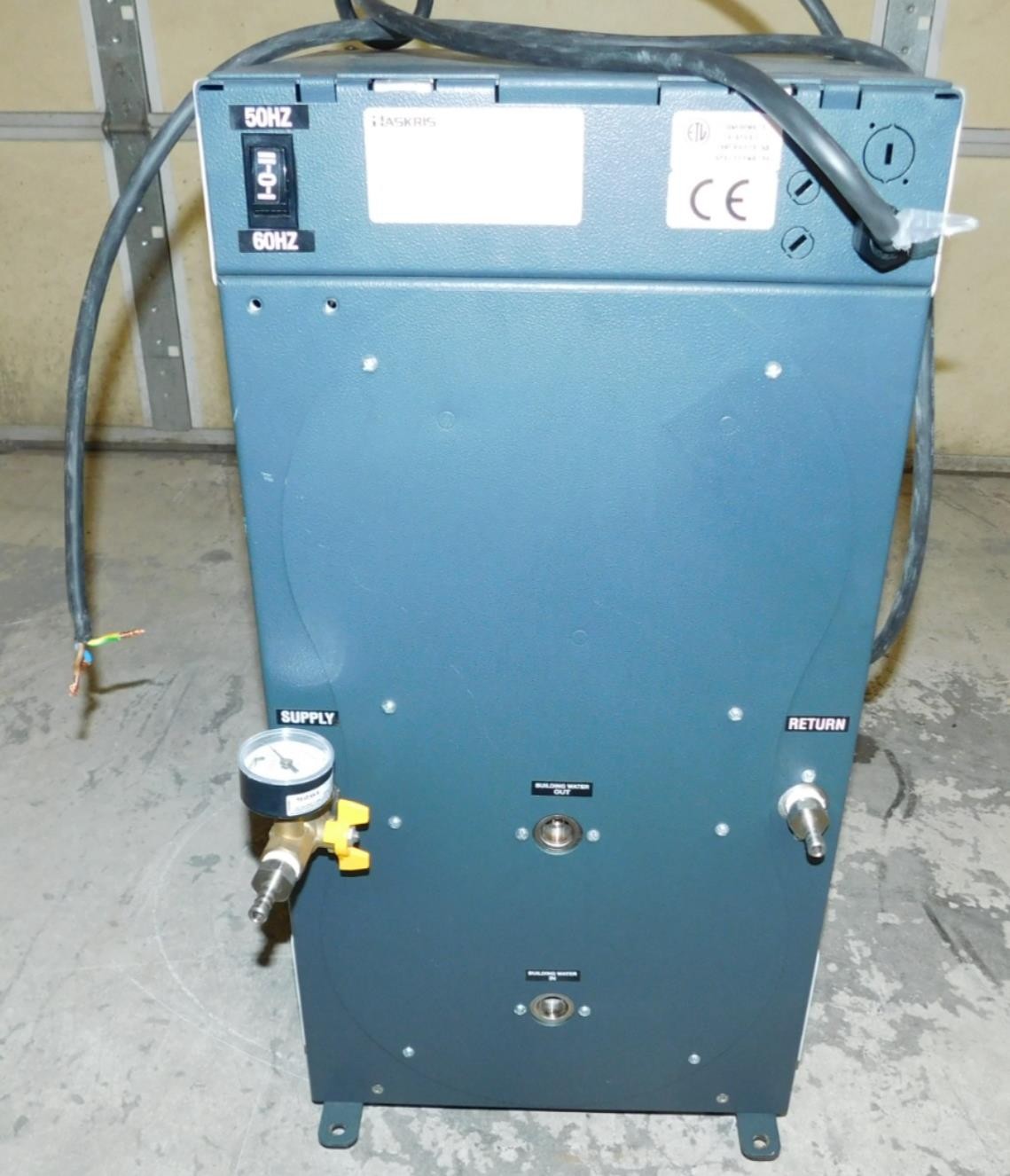 HASKRIS MODEL LX2-W5-CBXXXX-4 INDOOR AIR COOLED LAB WATER CHILLER (#4744)