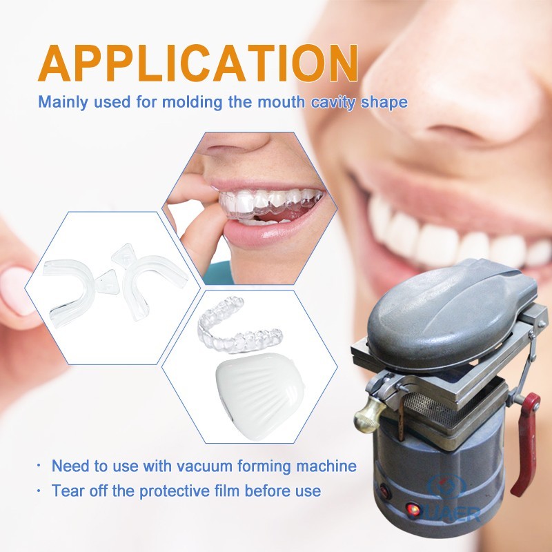 Dental Lab Splint Thermoforming Material for Vacuum Forming Hard 1.5mm USA STOCK