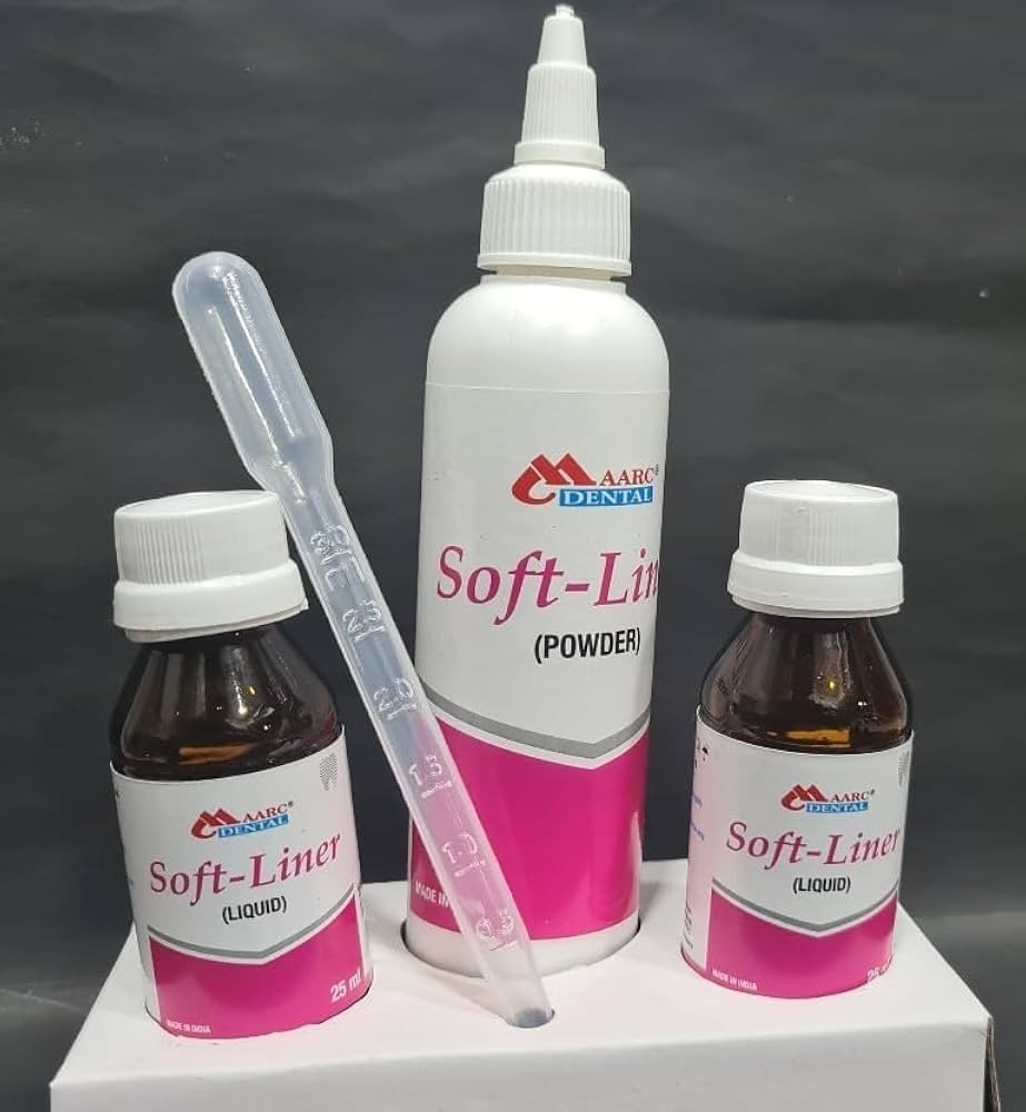 Maarc Soft Denture Reline Material for Temporary Re-Basing Acrylic Dentures