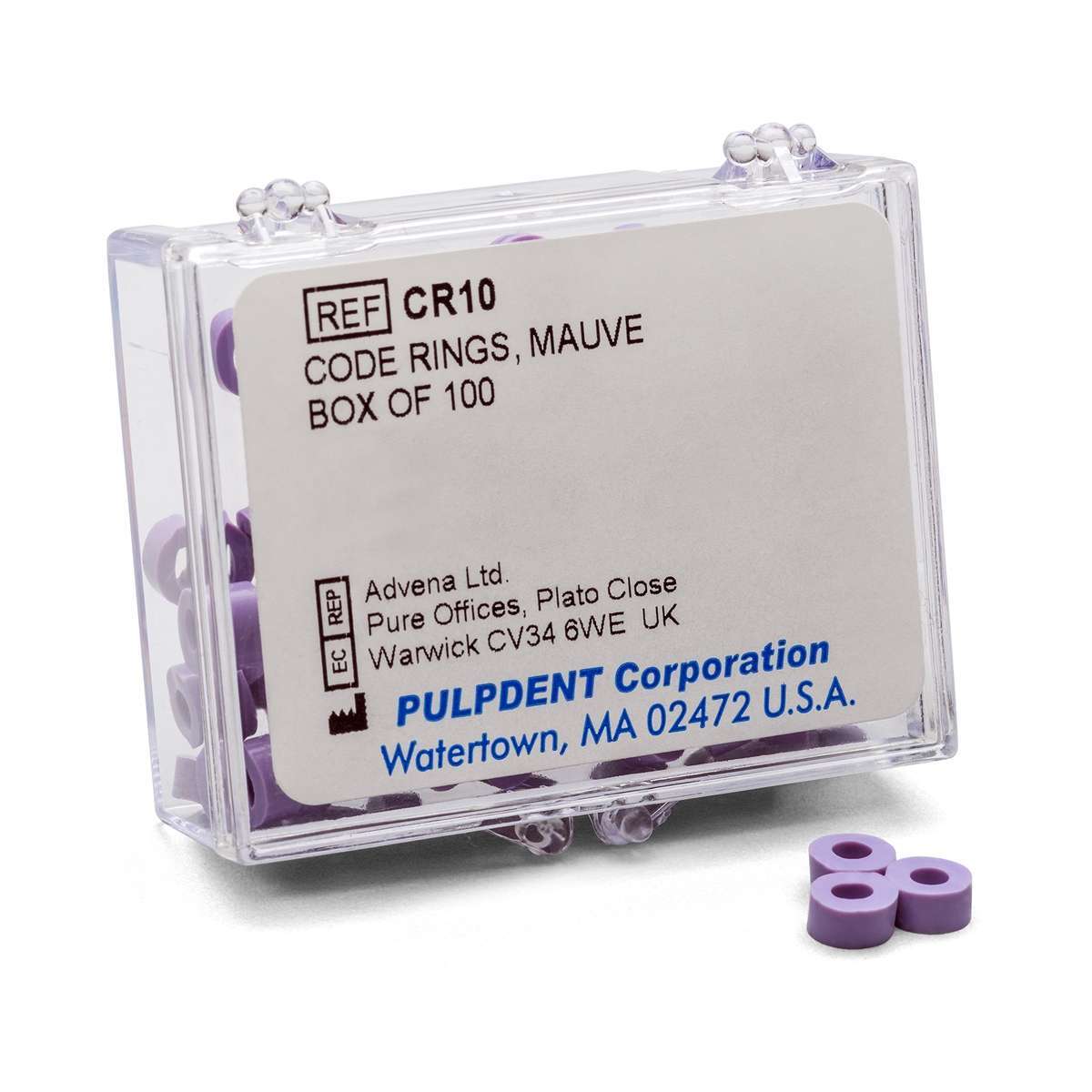 Pulpdent Mauve Color Coded Instrument Rings – Safe for All Types