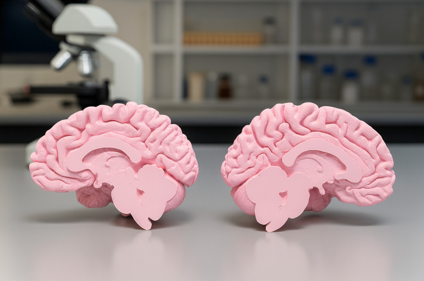 1:1 Scale Human Brain Model from MRI Scan – A+ Quality Anatomical Replica Model