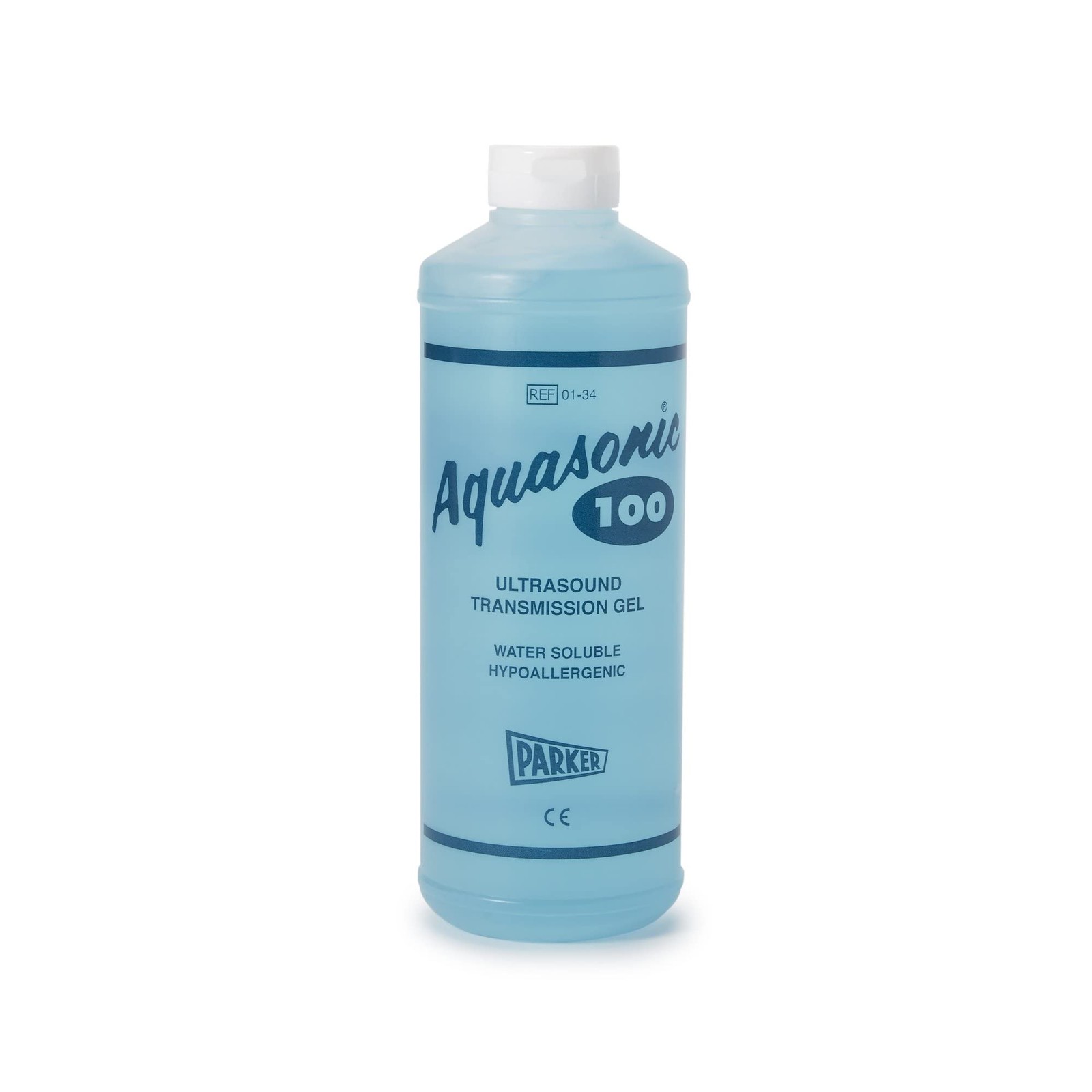 Aquasonic Ultrasound Gel Blue 1 Liter Bottle 01-34 1 Bottle, Original