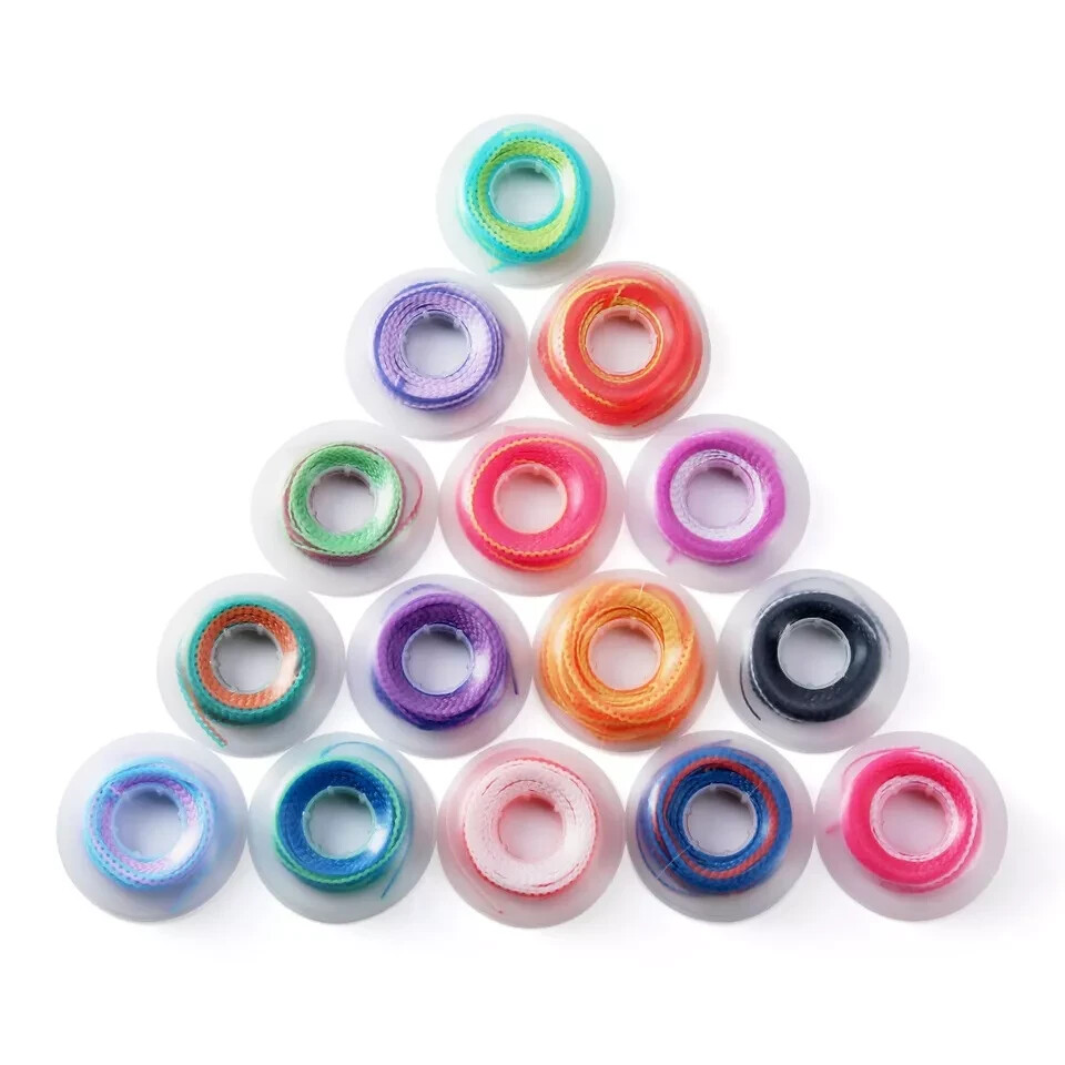 15 Color Dental Orthodontic Elastic Rubber Power Chain Double Color