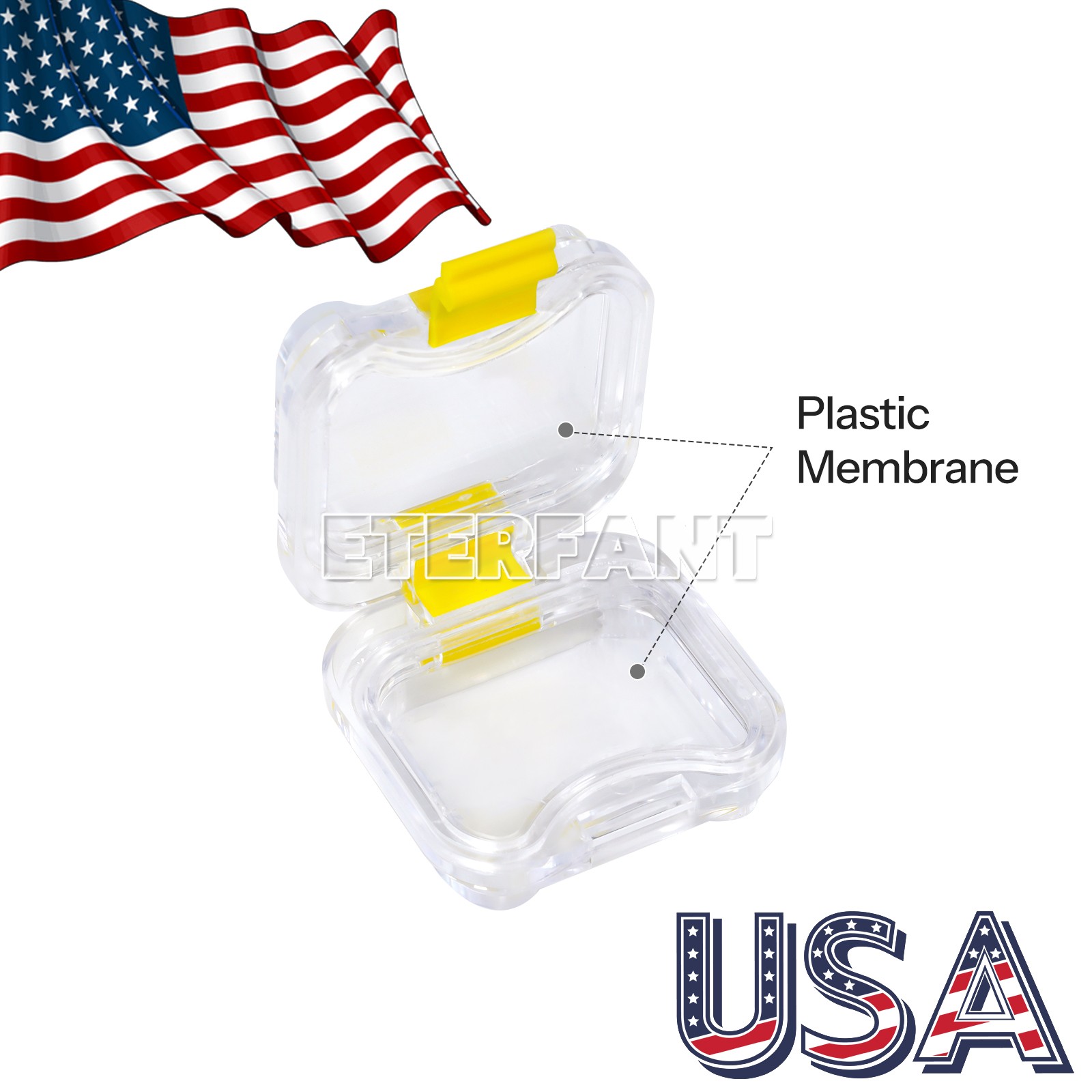 Dental Lab Crown/Bridge Boxes Storage Display Box with Membrane/Sponge Fillers