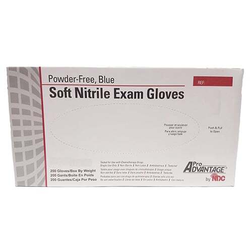 Pro Advantage P359021 Soft Nitrile Gloves Extra Small Blue 200/Pk