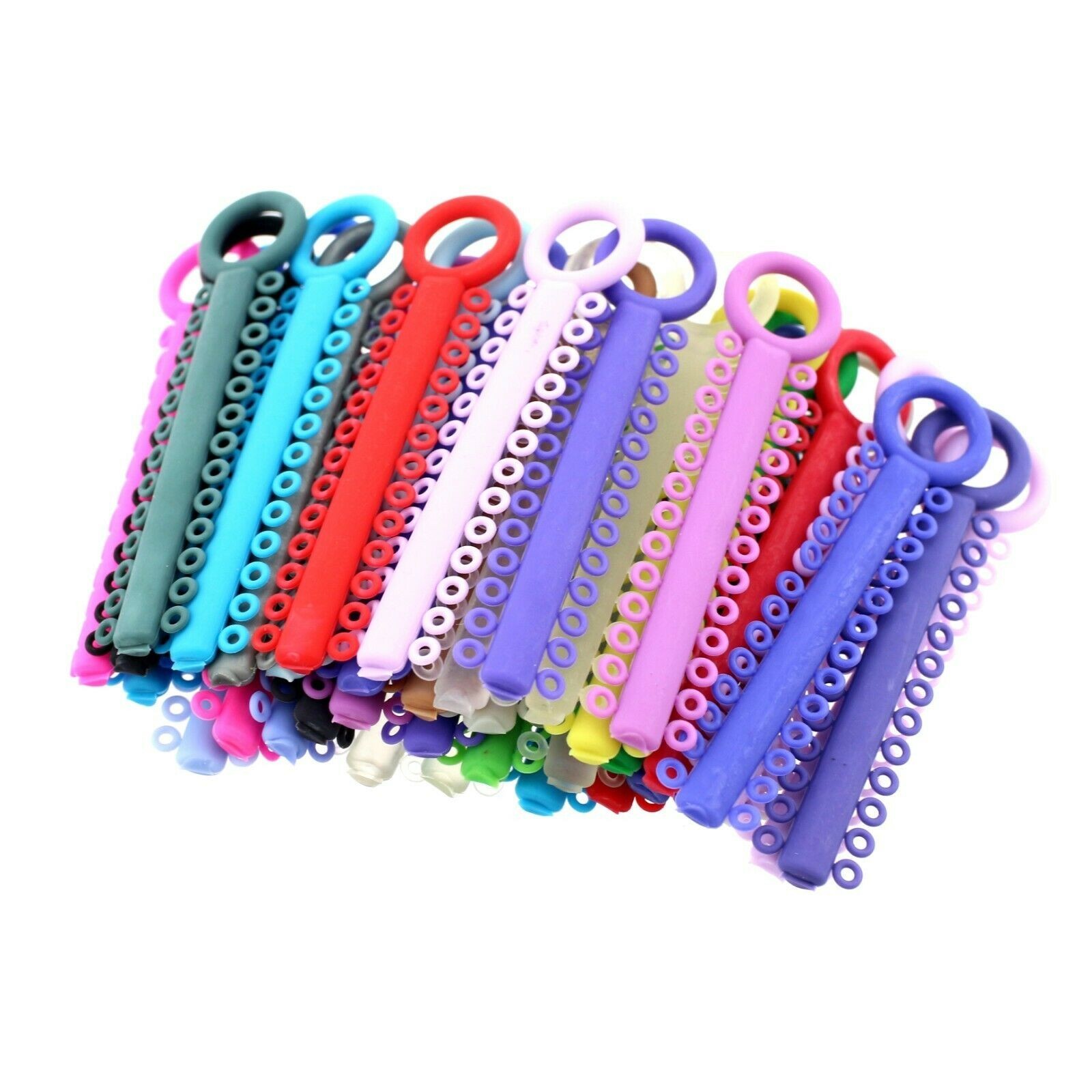 1040pc Orthodontic Elastic Ligature Tie Rubber Braces Dental Ligadura Ortodoncia