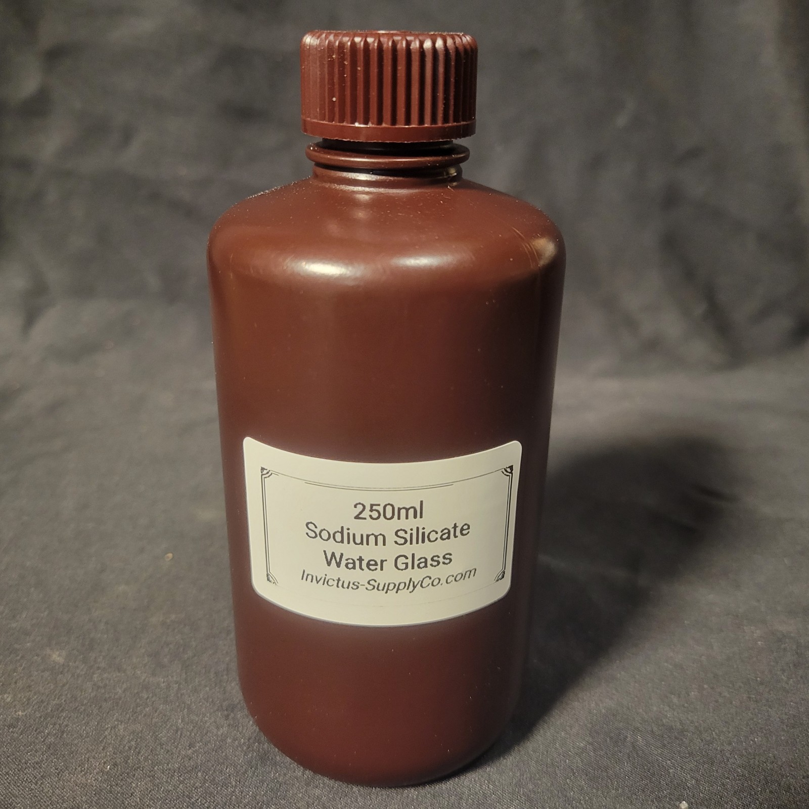 250ml Sodium Silicate Water Glass Concentrated 99%+ Purity Binder Adhesive