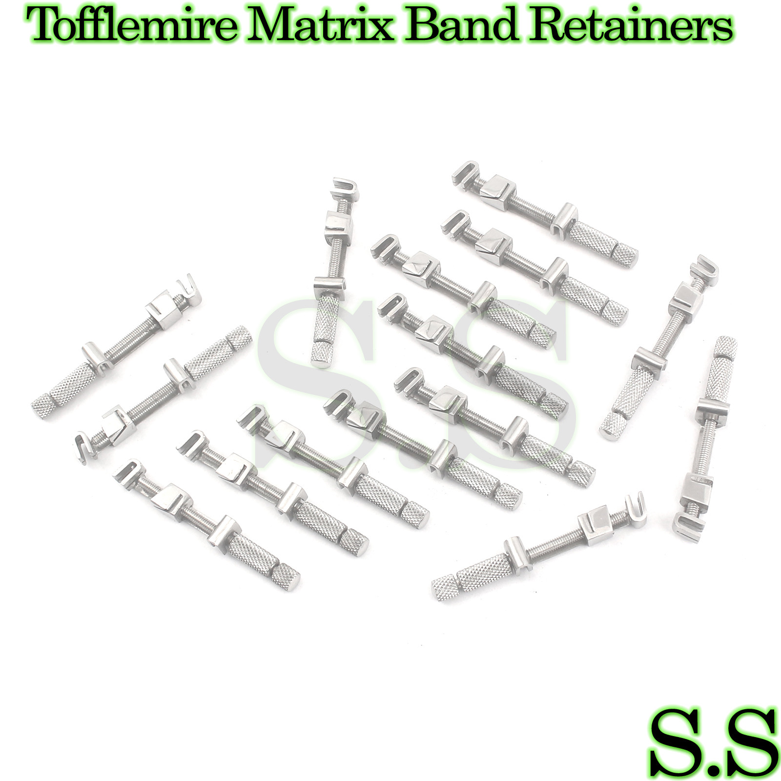 20 pcs Universal Tofflemire Matrix Band Retainers Dental