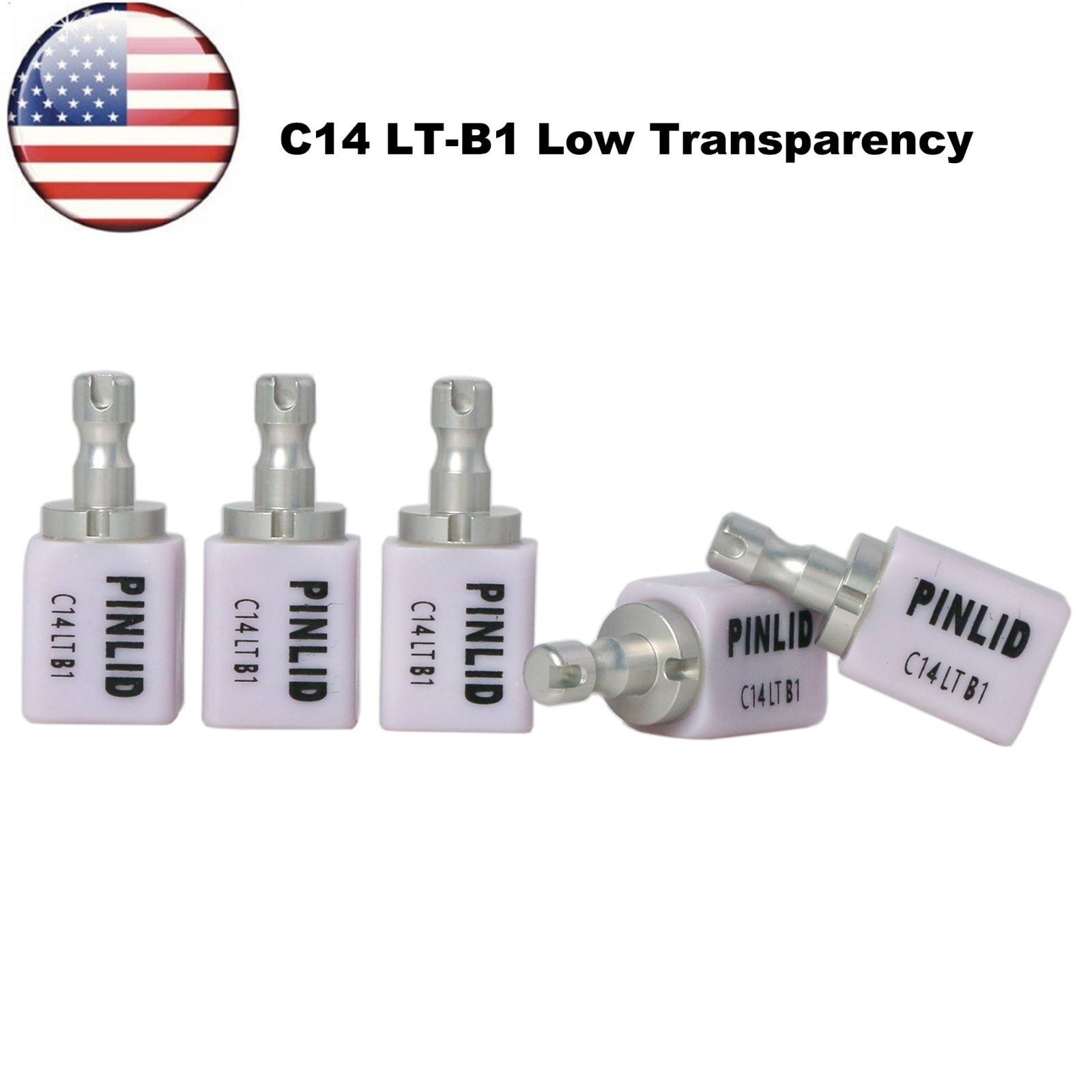 US C14 HT/LT B1/B2 EMAX Dental Glass Ceramic Lithium Dislicate CEREC Emax CAD