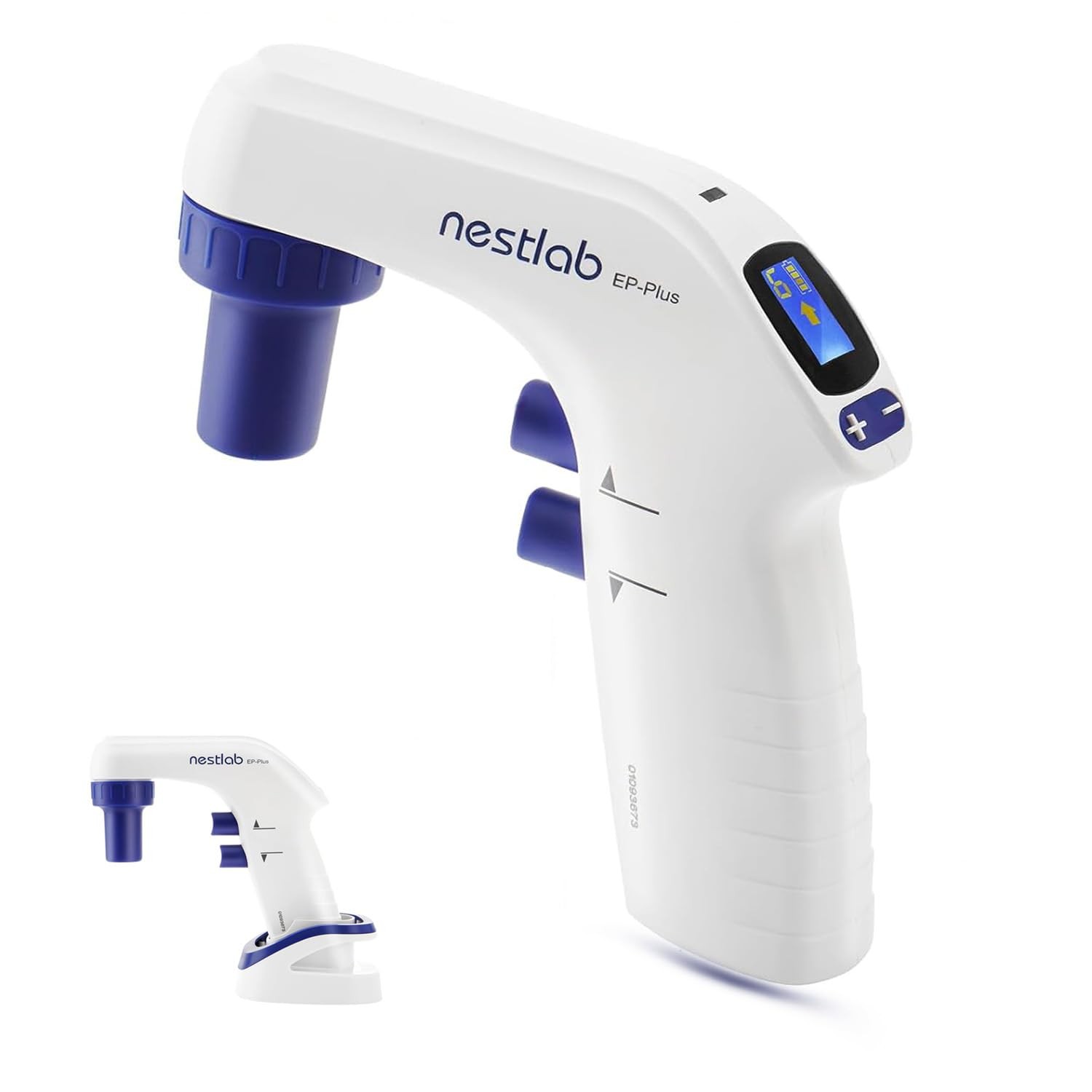 Lab Electric Pipette Controller 100ml LCD Screen 6 Adjustable Speed Dual Modes
