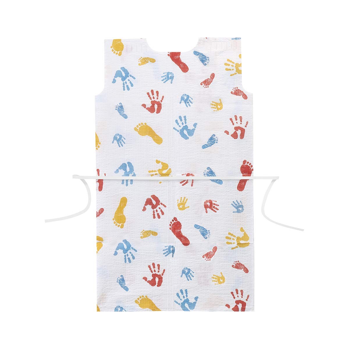 Graham Medical 37235 Tiny Tracks Tissue/Poly/Tissue Pediatric Gown, 20″ Width…