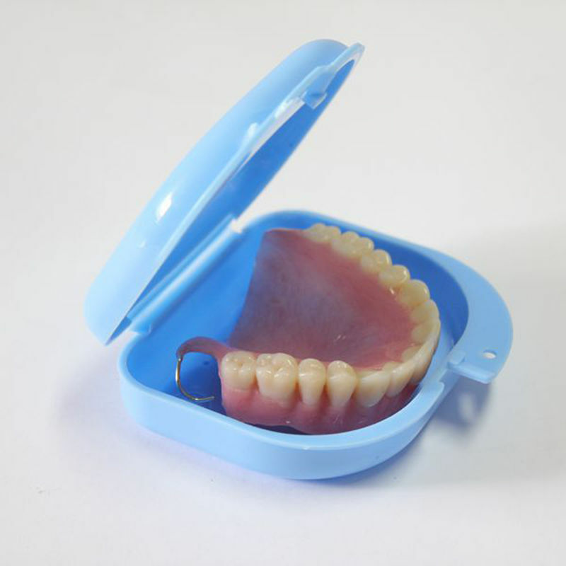 Teeth Dental Orthodontic Retainer Case Box Denture Sport Mouth Guard Storage