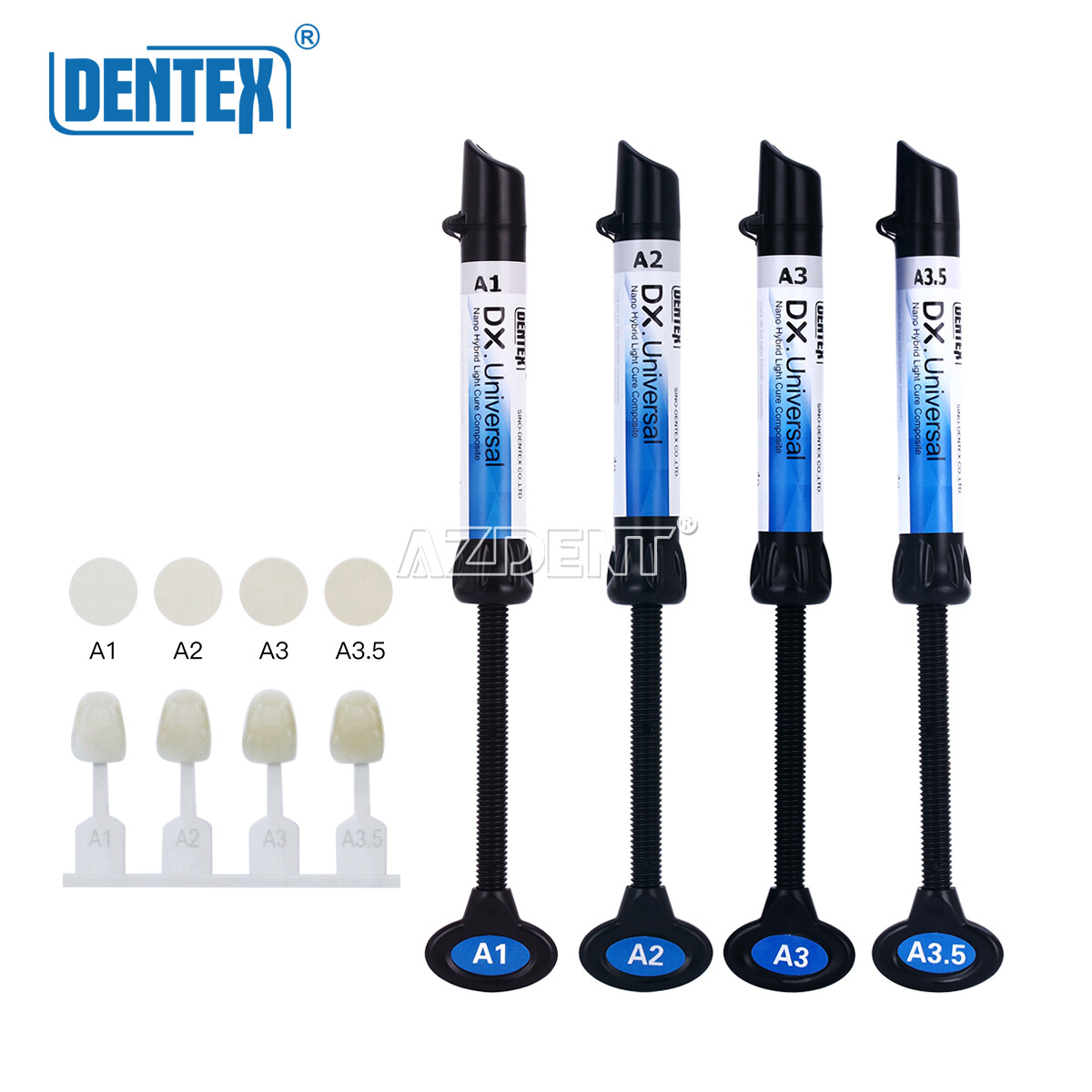 Dental Cure Light Composite Resin A1 A3 / Temporary Filling Material Blue