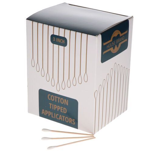 UP TO 10000 Cotton Applicator Tipps Swab Q-tips 3″ or 6″ Dental Medical Makeup