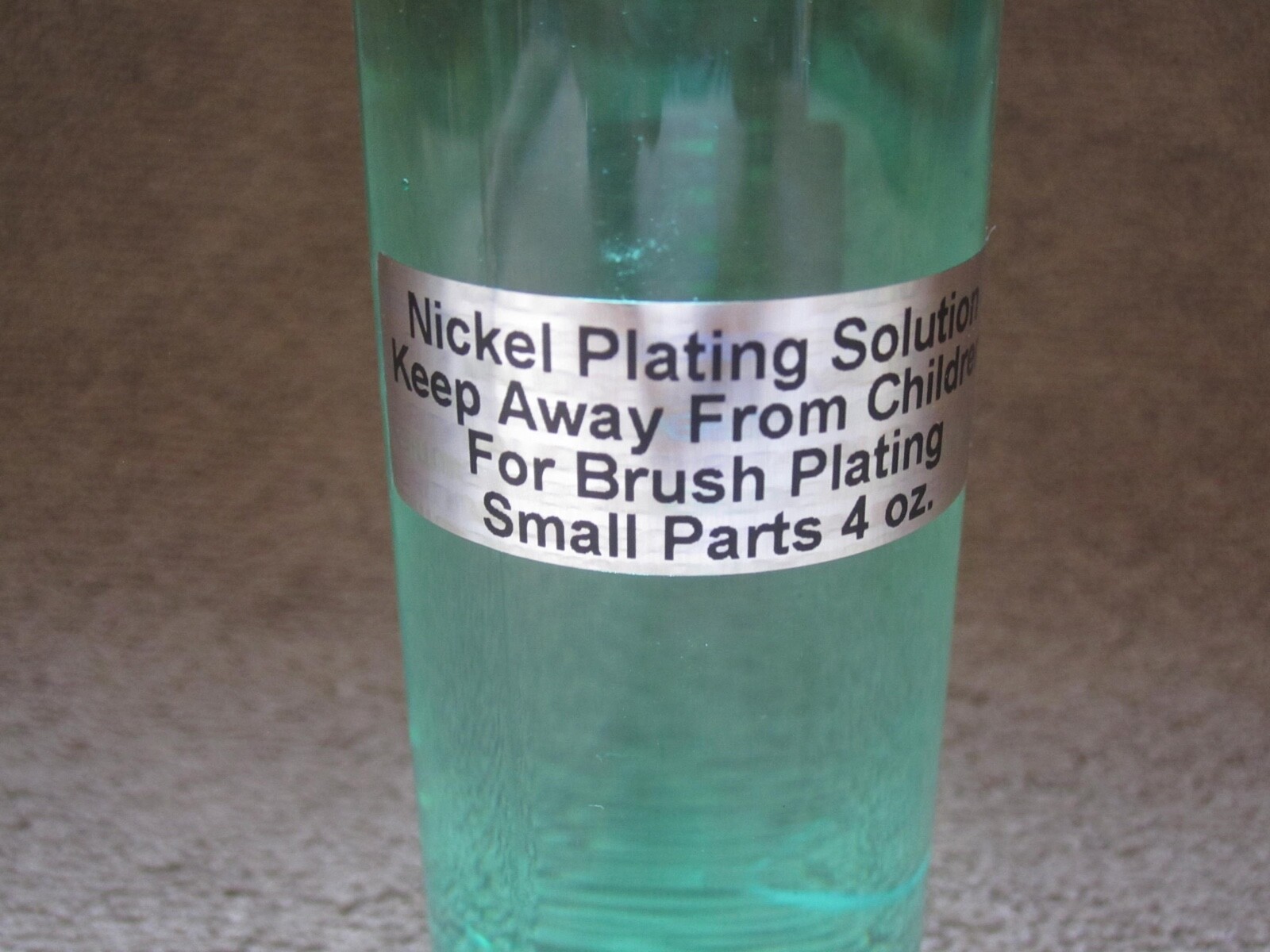 Nickel Plating Solution 4 oz Industrial Quality Restoration Auto Gun Parts READ