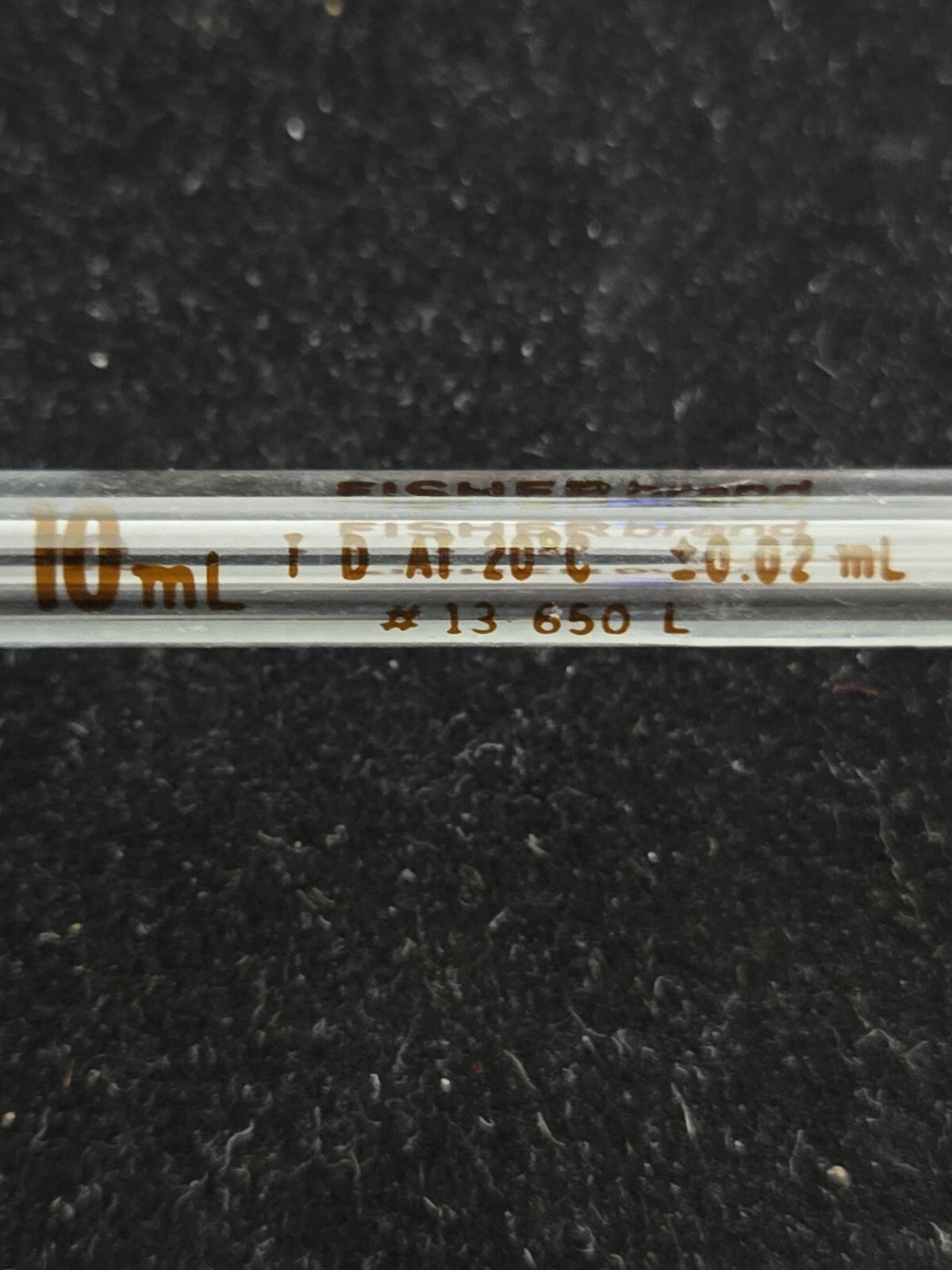 Lot 4 FISHER Glass Bulb Reusable Volumetric Pipette Pipet 10ml 5ml 1ml