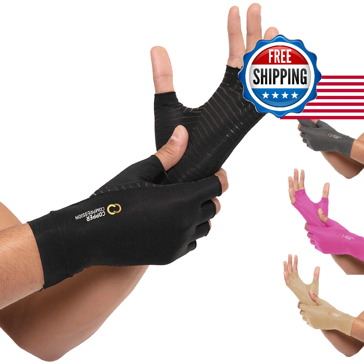 Copper Compression Arthritis Arthritis Carpal Tunnel Pain Relief For Men