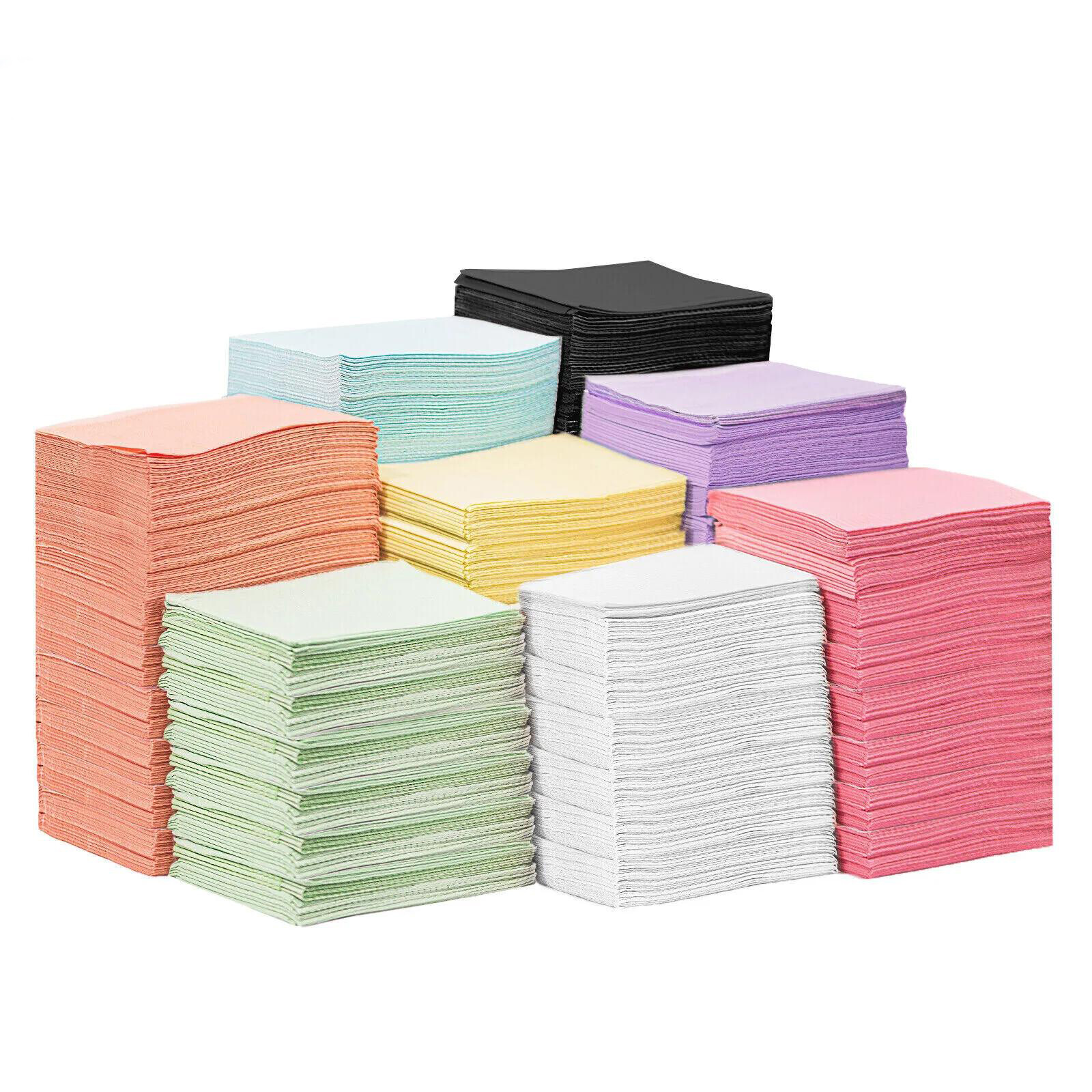 500pcs/case JMU Disposable Dental Bibs 3 Ply Medical Tattoo Towels Bibs 13″X18″