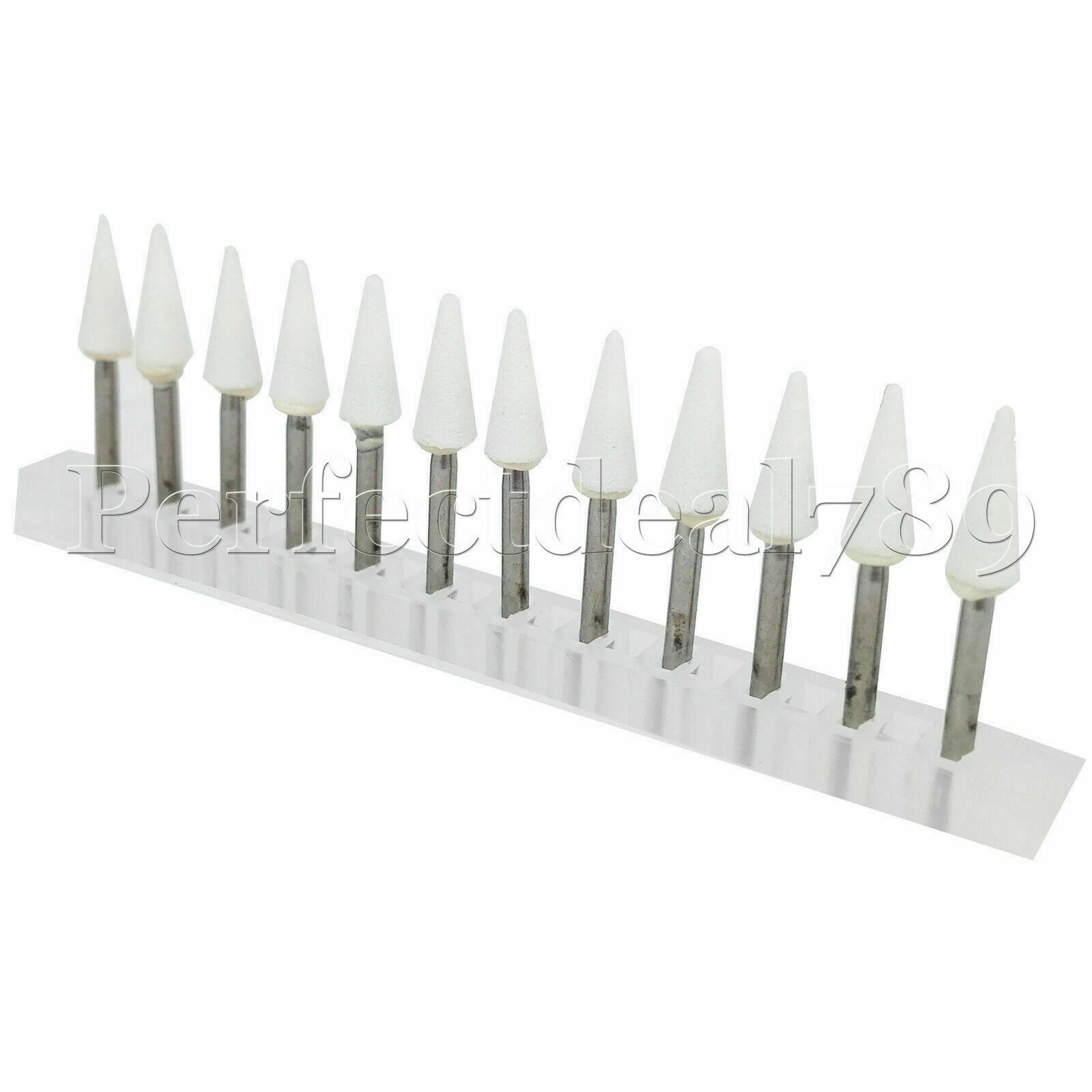 Shofu Dura-White Dental White Finishing Stones Flame Cone Shape FG Bur Arkansas