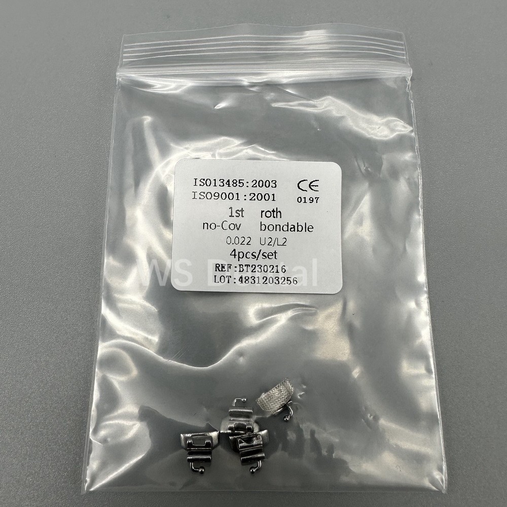 Dental Orthodontic Buccal Tubes Bracket Braces 1st/2nd Molar Roth MBT 022 018