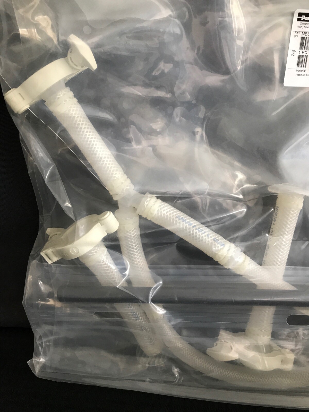PARKER 50L Hanging Bag “Y” Tubing Clamp Assembly Set MBS-MOD-P302
