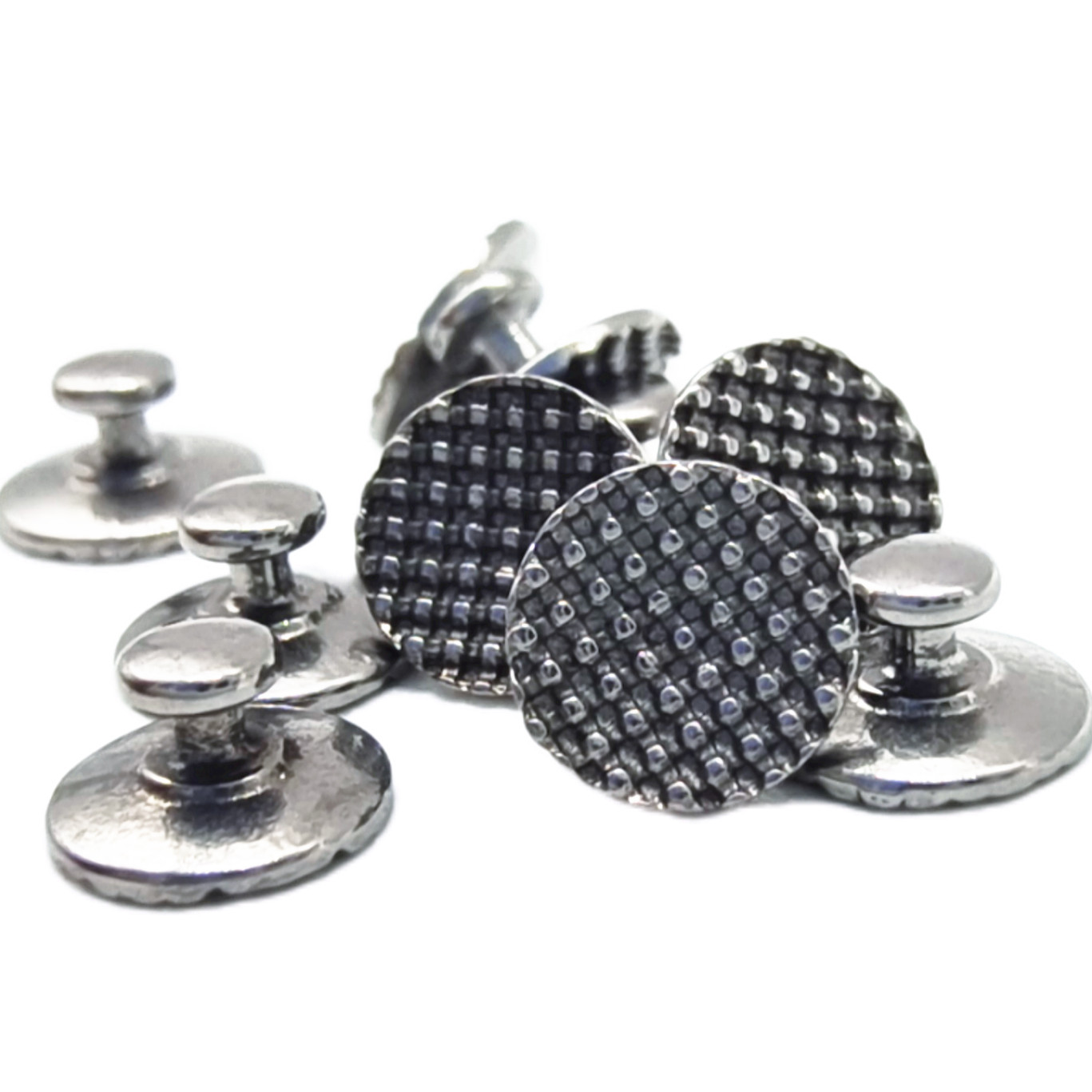50 Pcs Dental Supplies Orthodontic Ortho Lingual Buttons for Bondable Round Base
