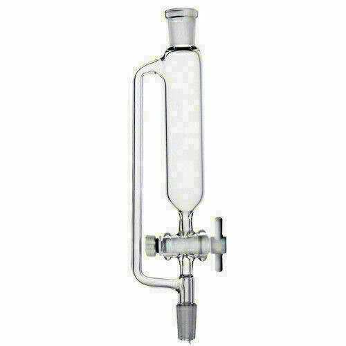 25ml-500ml Funnel PTFE Stopcock receiver Glassware Laboratory Organic