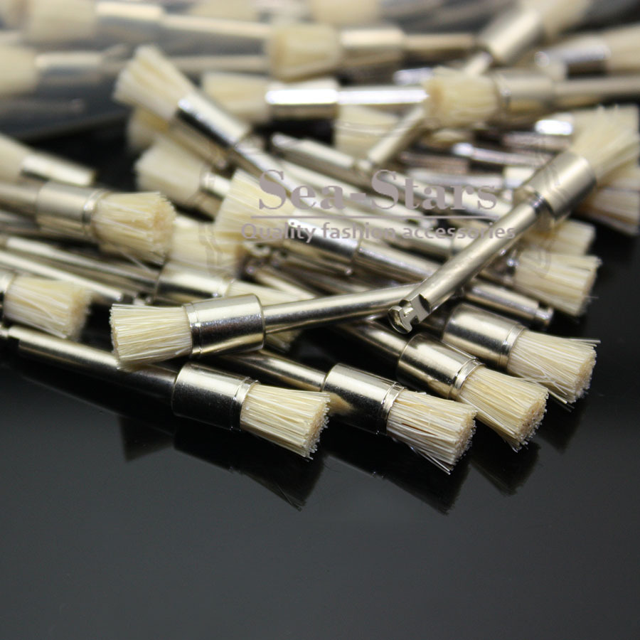 10 Mixed Types Disposable 100 PCS Dental Prophy Brush Cup Polishing Polisher